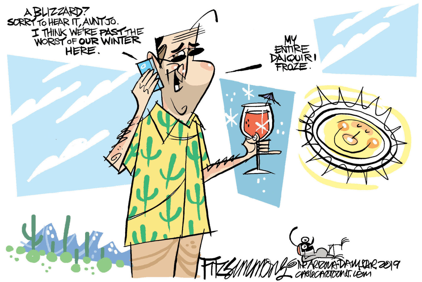 Daily Fitz Cartoon: Winter trial